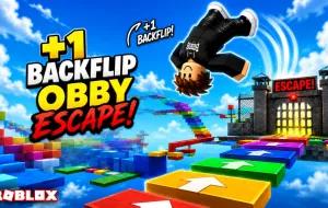 Play +1 Backflip Obby Escape now!