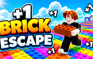 Play Obby: +1 Brick Escape now!