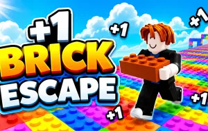 Play Obby: +1 Brick Escape now!