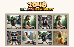 Play 2048 Italian Brainrot now!