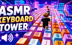 Play ASMR Keyboard Tower now!