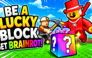 Play Be a Lucky Block - Get Brainrot! now!