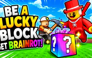 Play Be a Lucky Block - Get Brainrot! now!