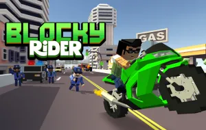 Play Blocky Rider now!