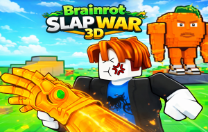 Play Brainrot Slap War 3D now!