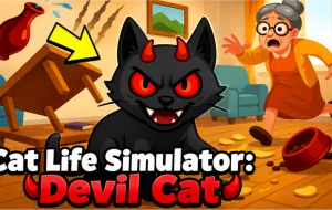 Play Cat Life Simulator: Devil Cat now!