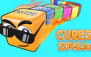 Play Cubes 2048.io now!