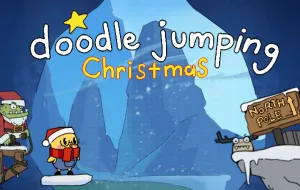 Play Doodle Jumping Christmas now!