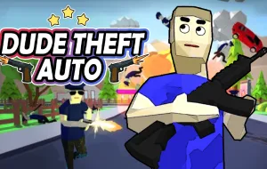Play Dude Theft Auto now!