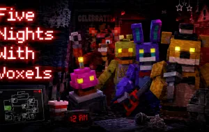 Play Five Nights With Voxels now!