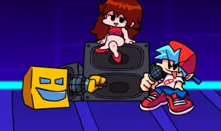 FNF Vs Geometry Dash