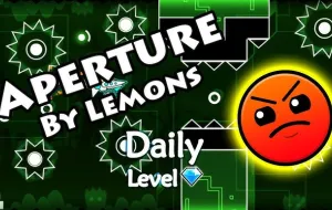 Play Geometry Dash Aperture now!