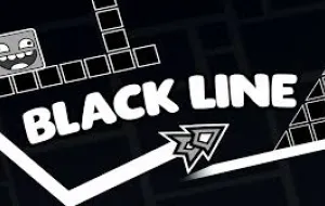 Play Geometry Dash Black Line now!