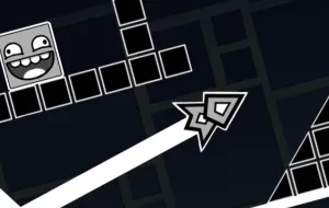 Play Geometry Dash: Black Wave now!