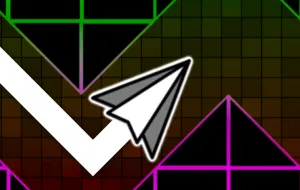 Play Geometry Dash Hyper Wave: Neon Challenge now!