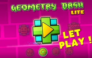Play Geometry Dash Lite now!