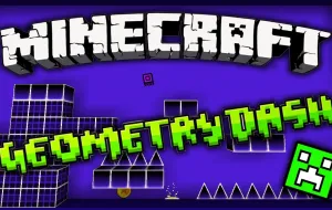 Play Geometry Dash Minecraft now!