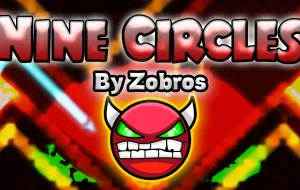 Play Geometry Dash Nine Circles now!