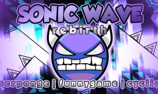 Geometry Dash Sonic Wave Rebirth