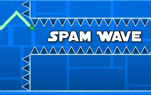 Play Geometry Dash Spam Wave now!