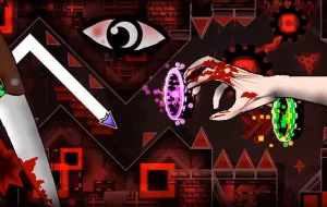 Play Geometry Dash The Yandere now!