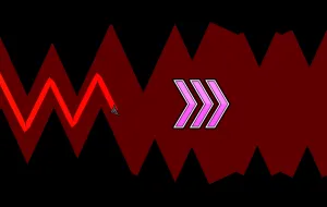 Play Geometry Dash: Wave Challenge now!