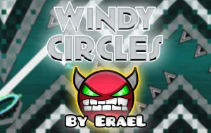 Play Geometry Dash Windy Circles now!
