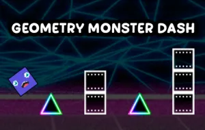 Play Geometry Monster Dash now!