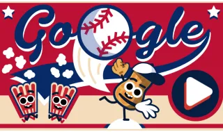 Google Doodle Baseball