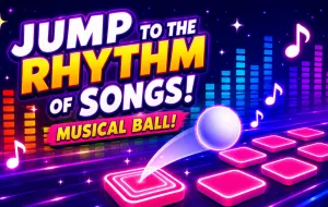 Play Jump to the Rhythm of Songs! Musical Ball! now!