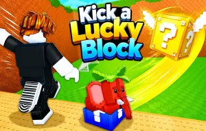 Play Kick Lucky Block to Earn Brainrot! now!