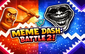 Play Meme Dash: Battle 2! now!