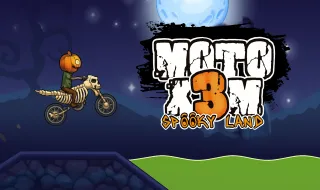 Moto X3M Spooky Land