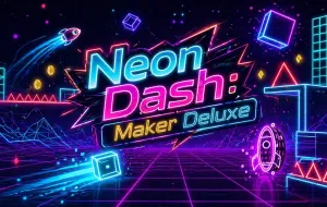 Play Neon Dash: Maker Deluxe now!
