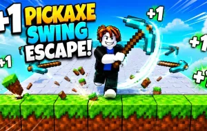 Play Obby: +1 Pickaxe Swing Escape now!