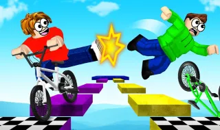 Obby but You're on a Bike