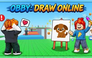 Play Obby: Draw Online now!