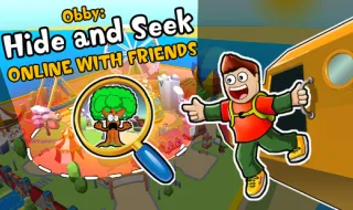 Obby: Hide and Seek Online with Friends - free online game