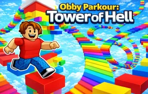 Play Obby Parkour: Tower of Hell now!
