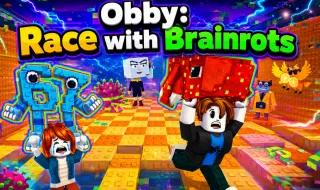 Obby: Race with Brainrots
