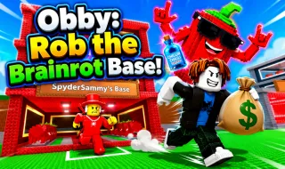 Obby: Rob the Brainrot Base!