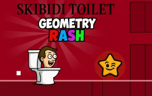 Play Skibidi Toilet: Geometry Rash now!