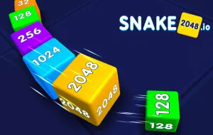 Play Snake 2048.io now!