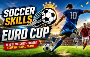 Play Soccer Skills Euro Cup now!