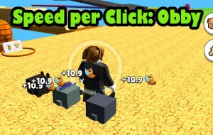 Play Speed per Click: Obby now!