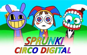 Play Sprunki Circo Digital now!