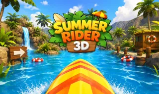 Summer Rider 3D - free online game