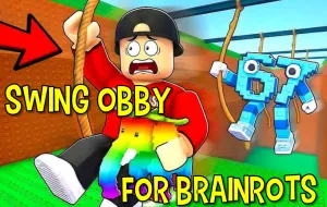 Play Swing Obby for Brainrots! now!