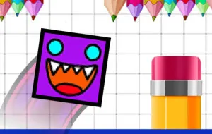 Play Geometry Jump Sketchy now!